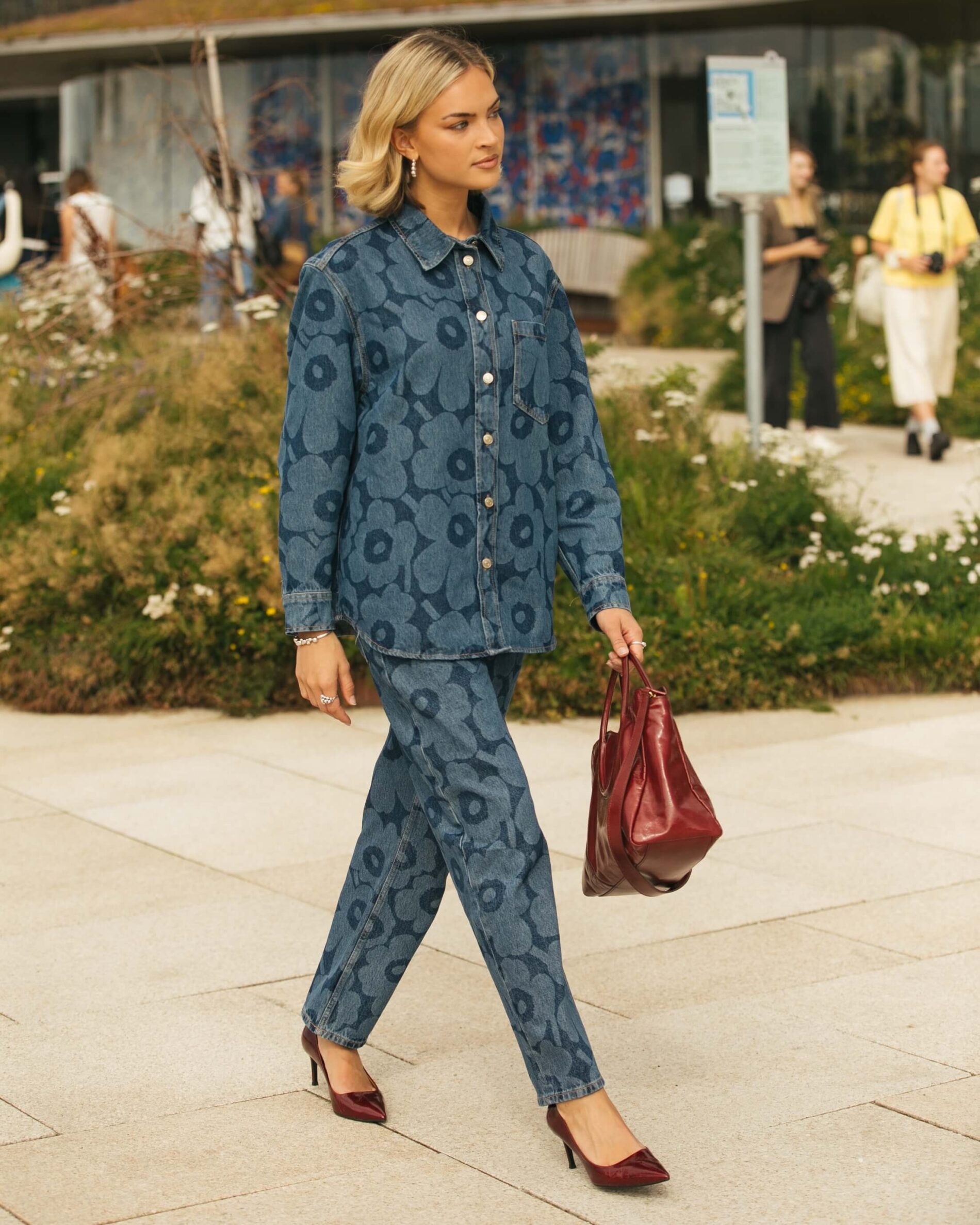 Kodaňská stylová žena