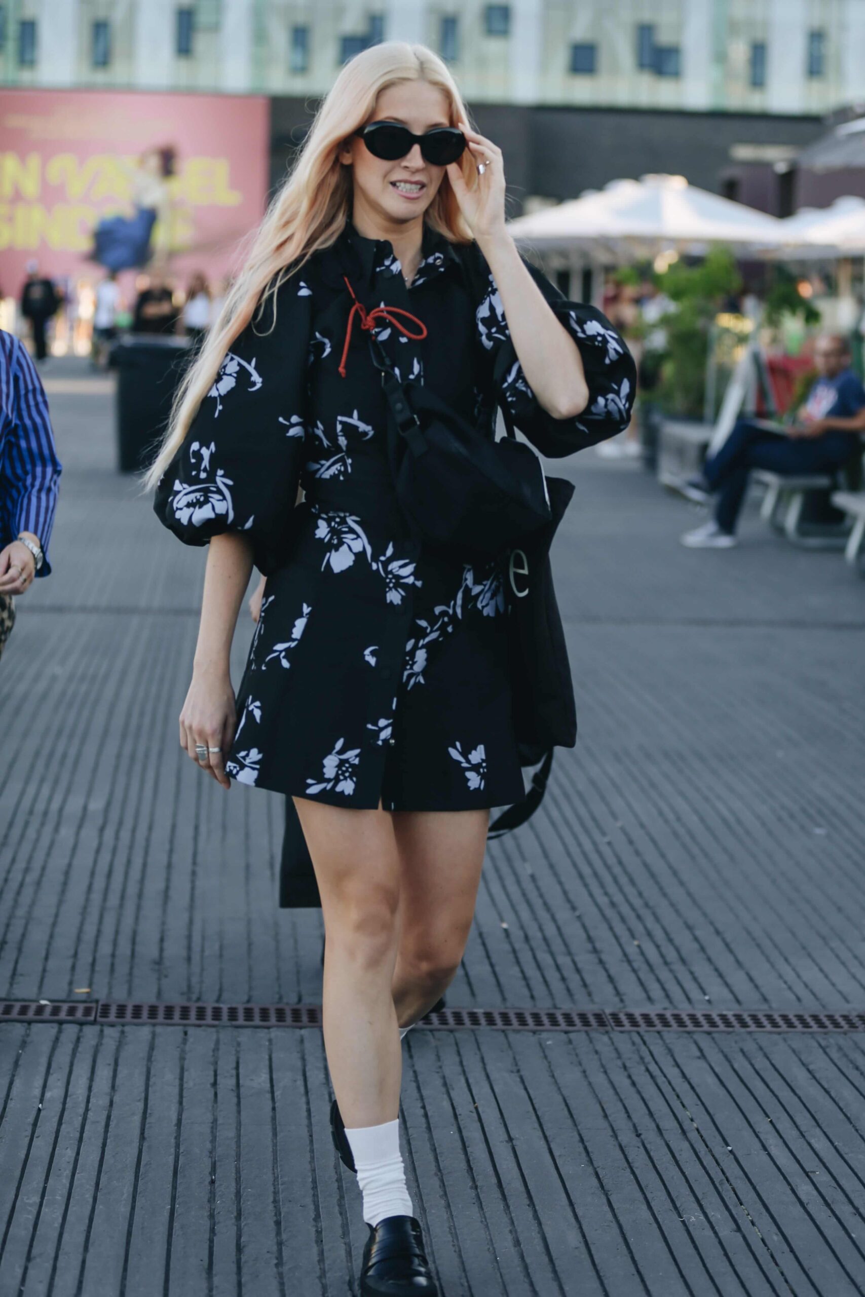 Černobílý outfit