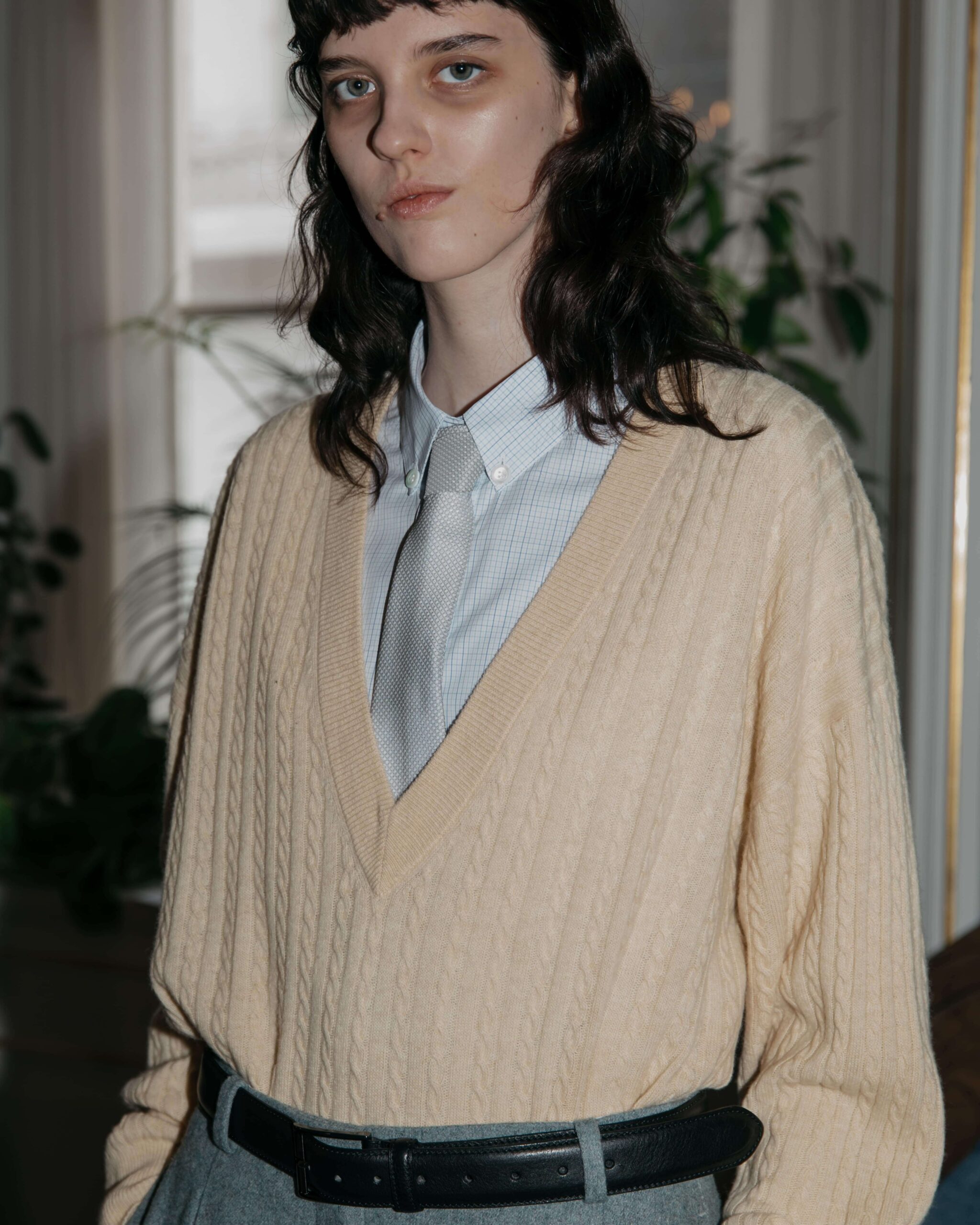 Žena v outfitu