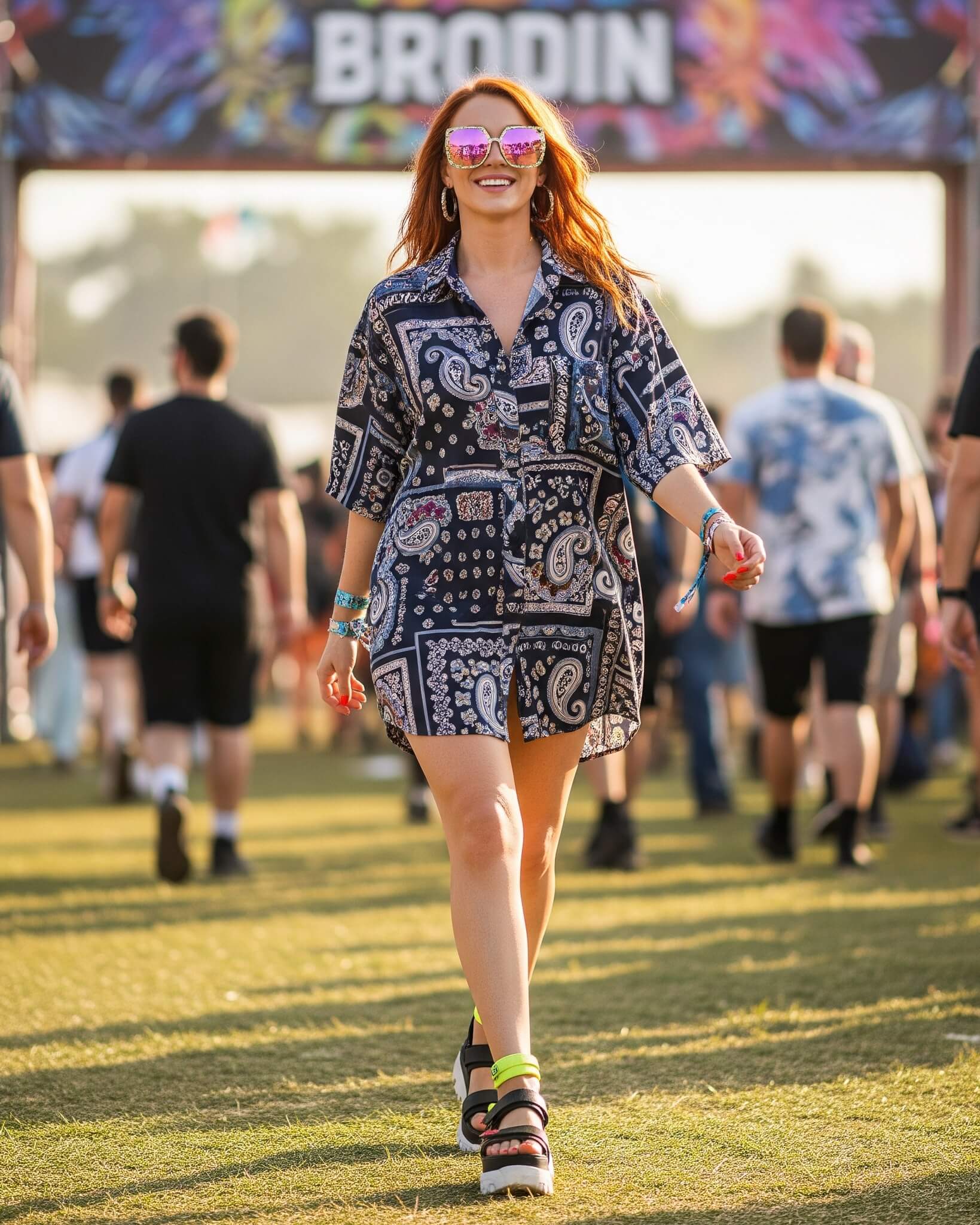 Festivalový outfit