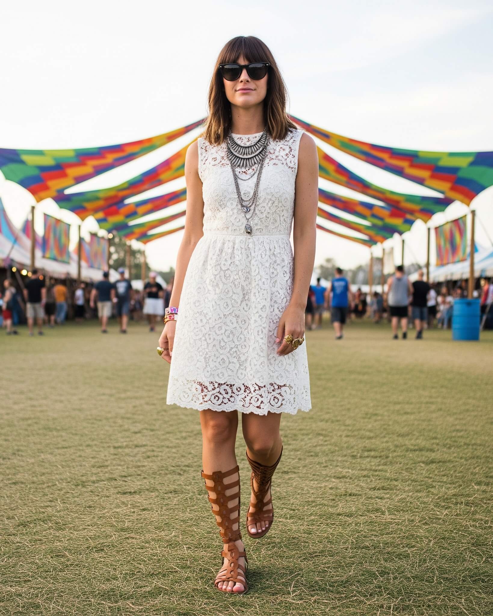 Festivalový outfit