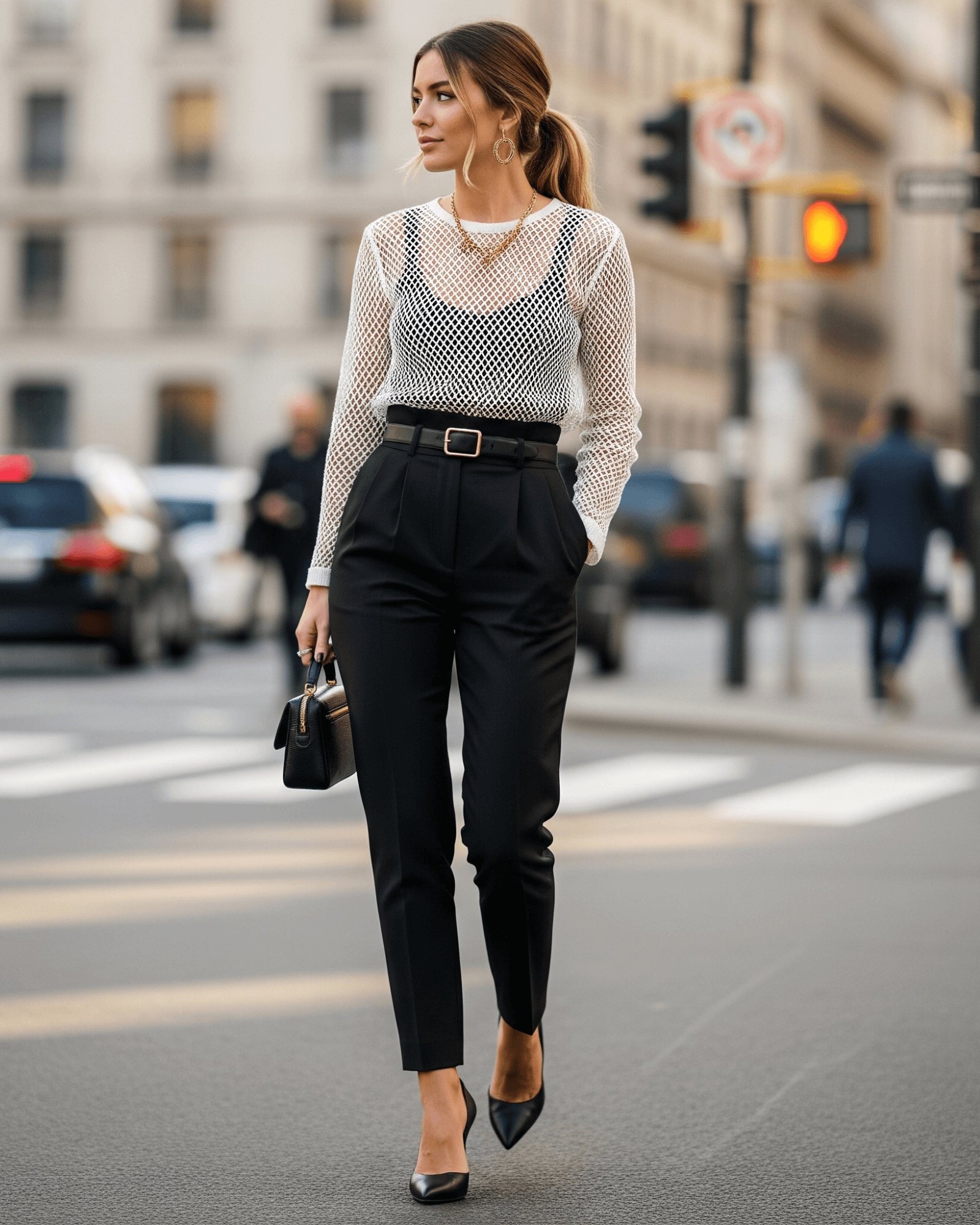 Mileniálka v outfitu