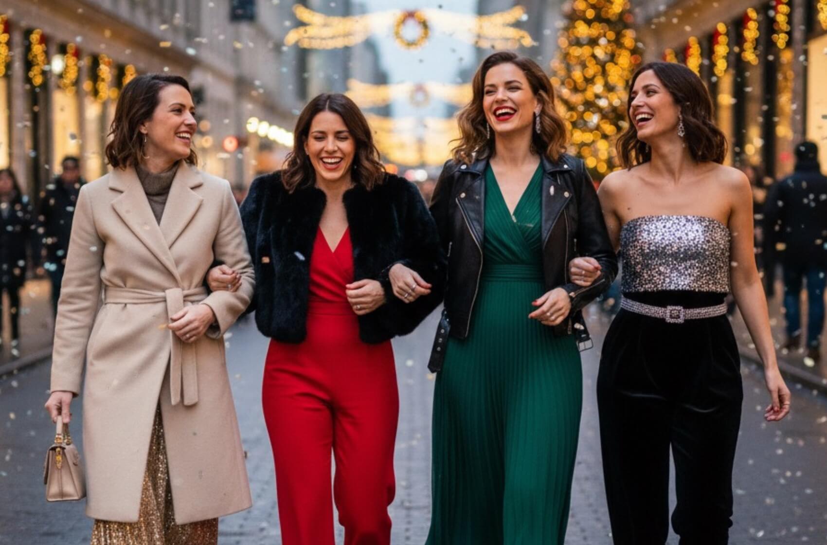 Pořádná dávka inspirace na nečekané sváteční outfity: Zazařte letos bez vánočních klišé