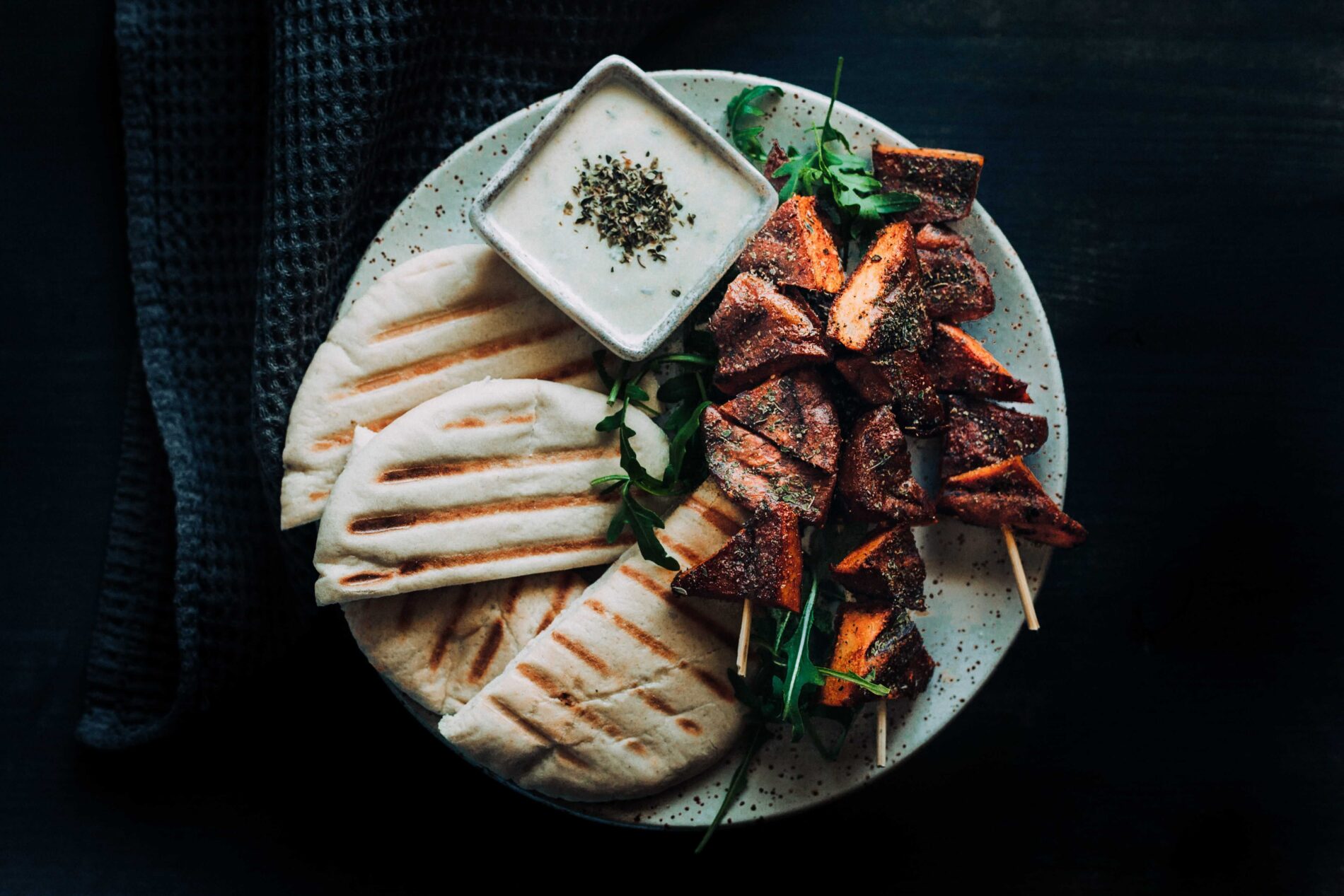 Jídlo připravené na grilu TEKA