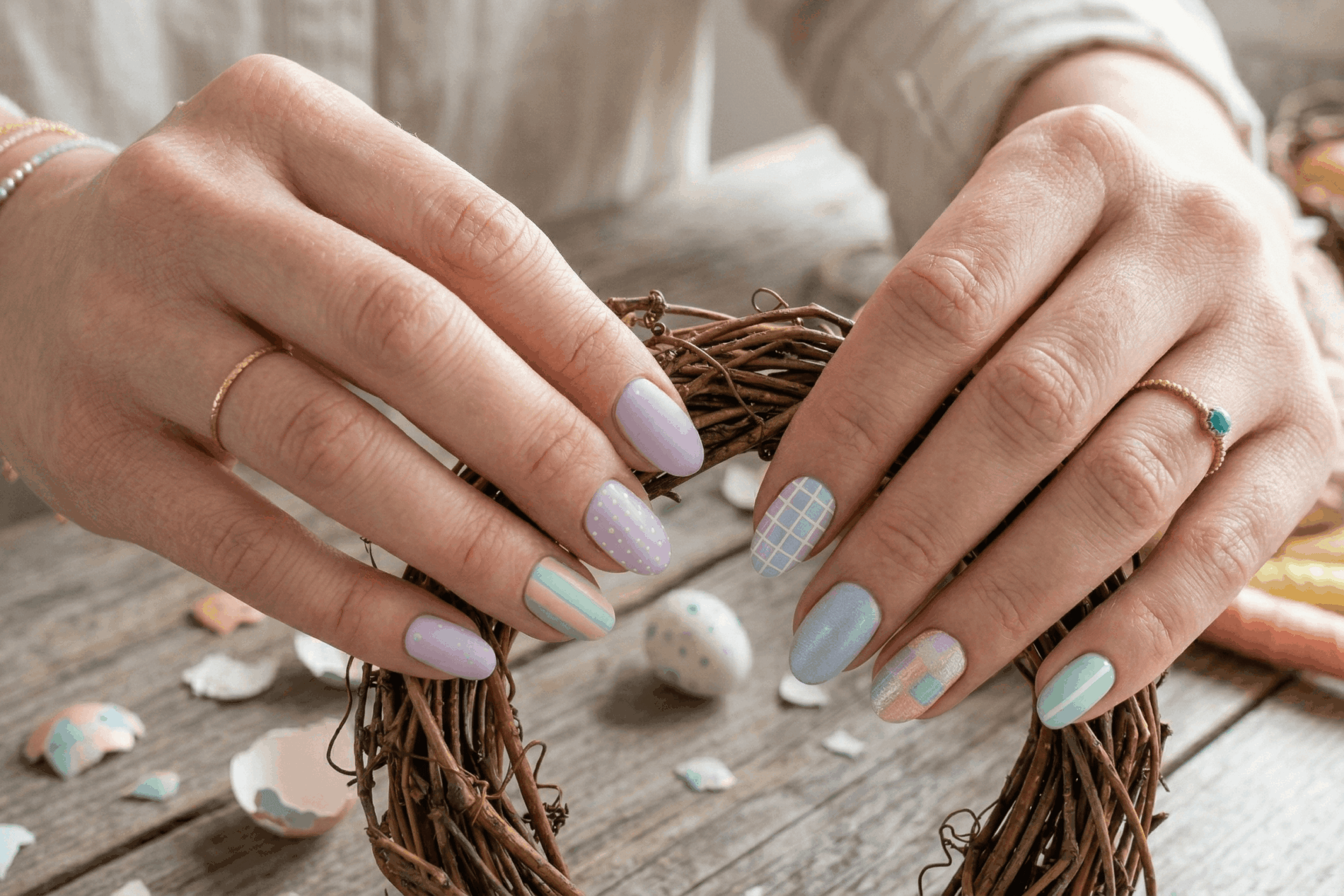 Velikonoční manikúra