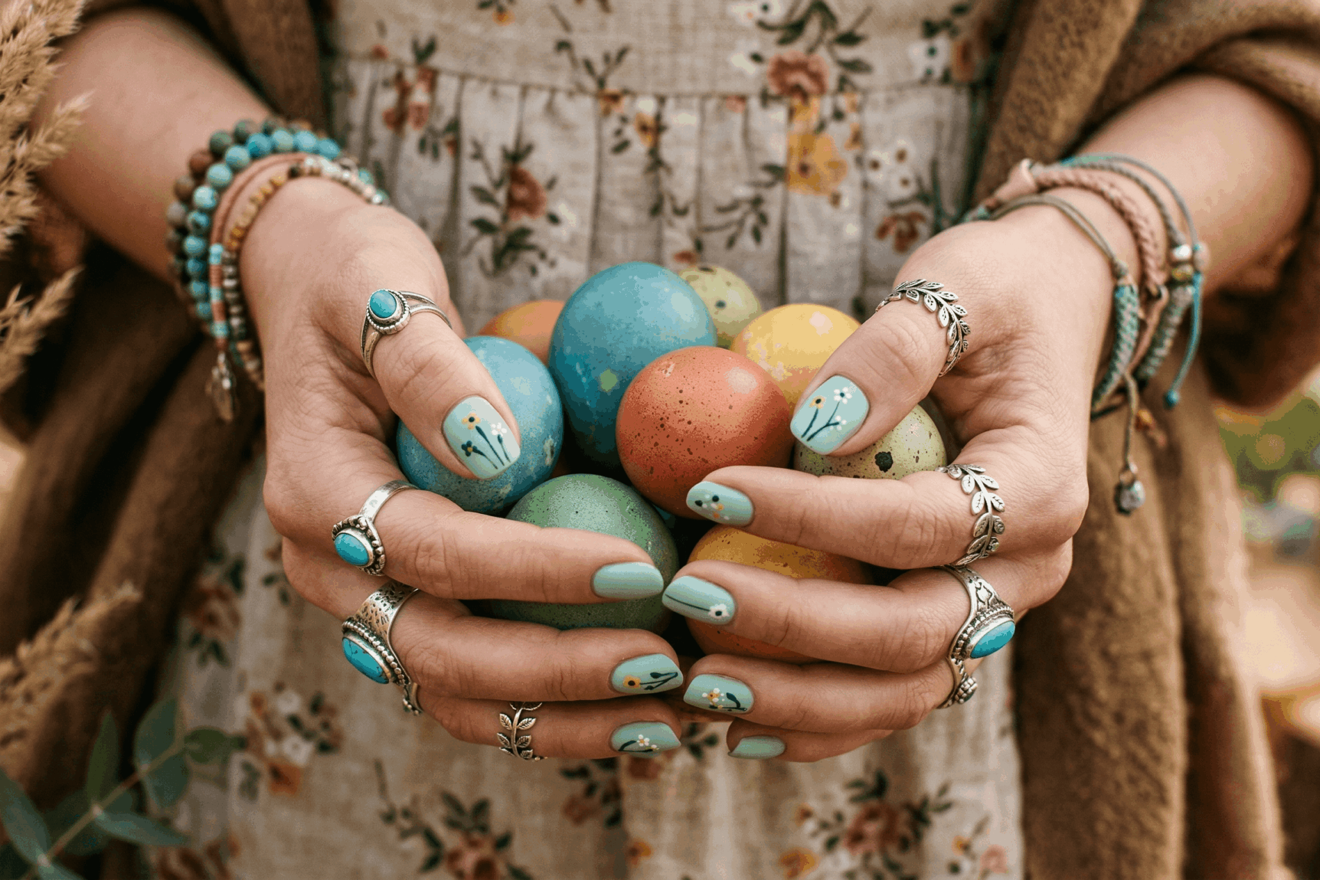 Velikonoční manikúra