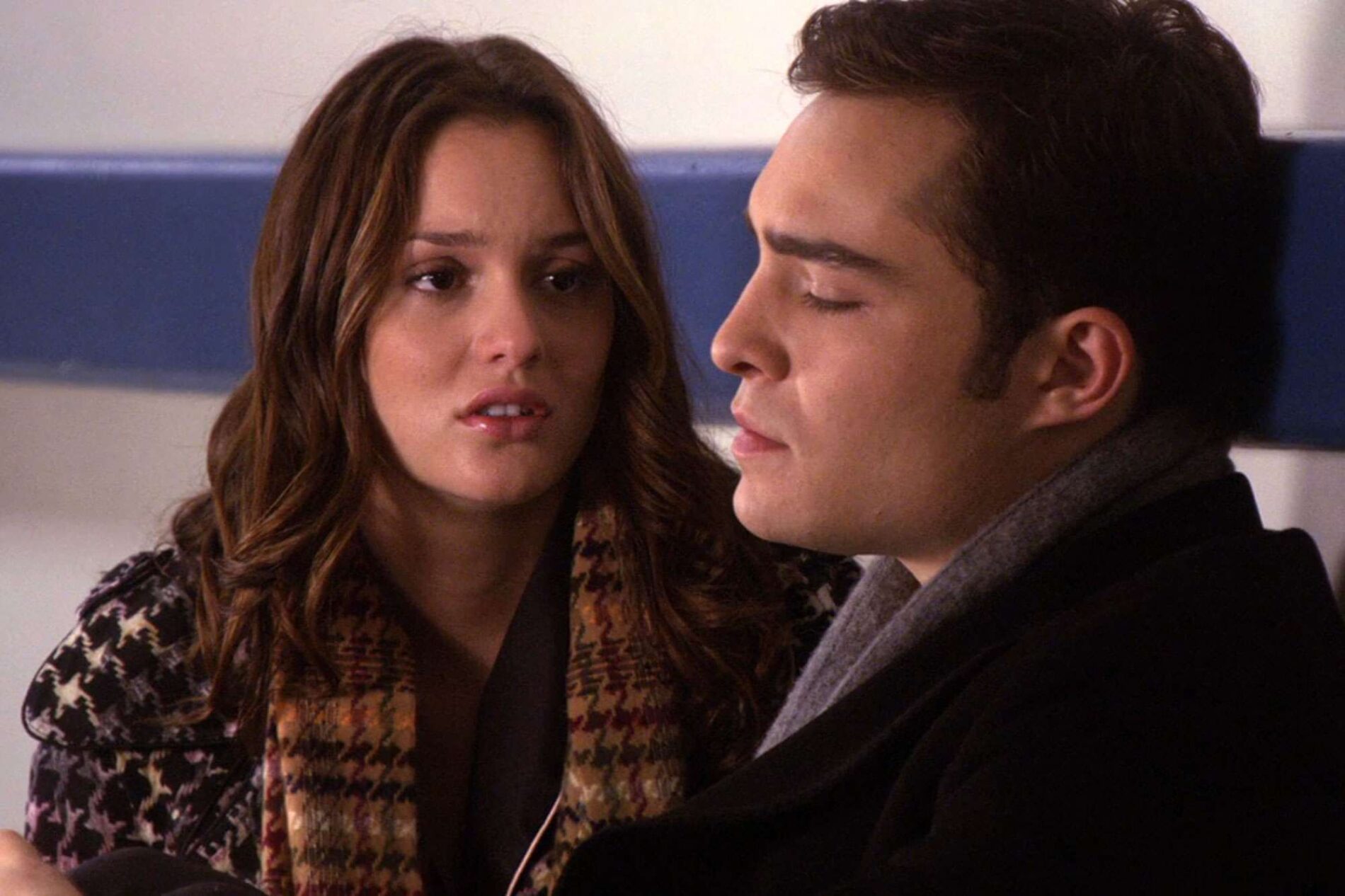 Blair a Chuck v seriálu Super Drbna